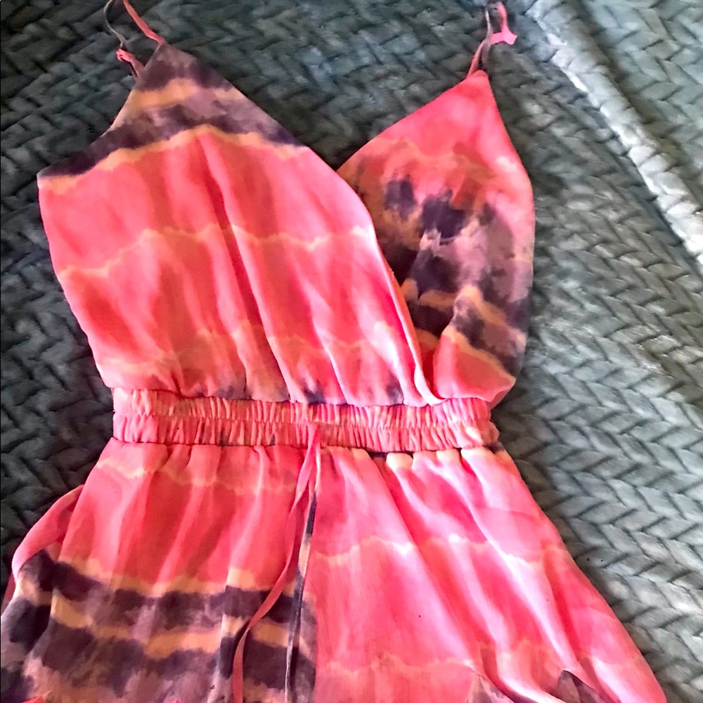 Tie dye romper